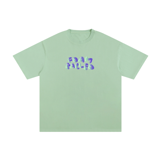 Foam Balled Logo Tee - Blue & Purple