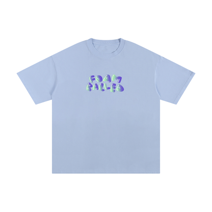 Foam Balled Logo Tee - Blue & Purple