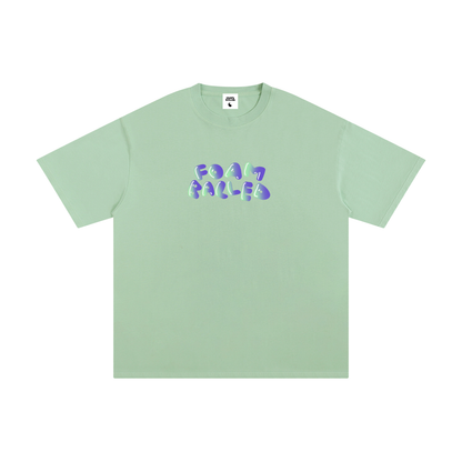 Foam Balled Logo Tee - Blue & Purple